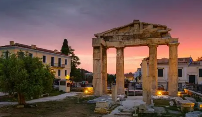 Agora Romaine et Tour des Vents Athènes, accessible PMR