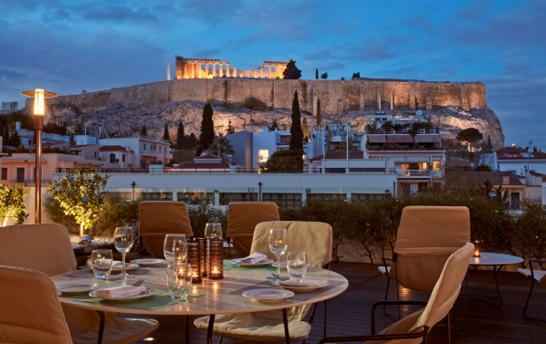 Hôtel Herodion Athènes, accessible PMR proche Acropole