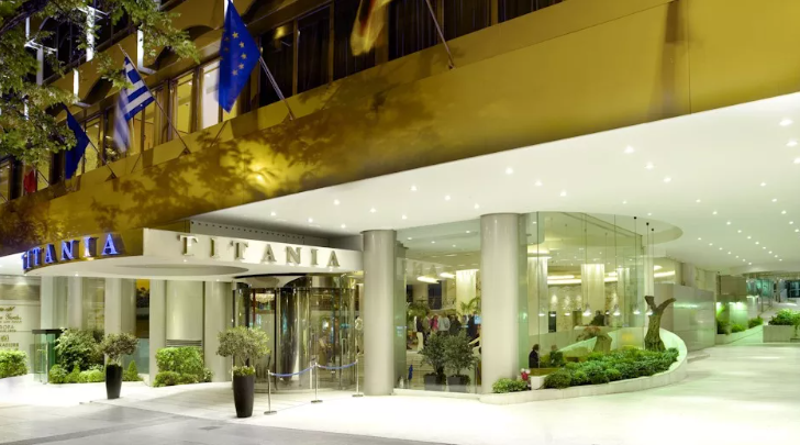 Hôtel Titania Athènes, centre-ville accessible PMR